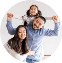 Gia đình chị Thọ